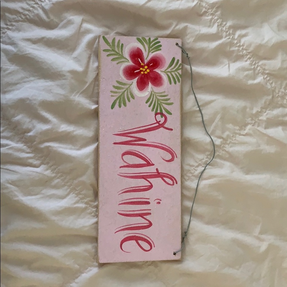 pink wall art